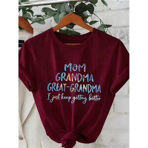 Plus Size - Plus-Size T-Shirt - Women'S Fun Printed T-Shirt - Casual